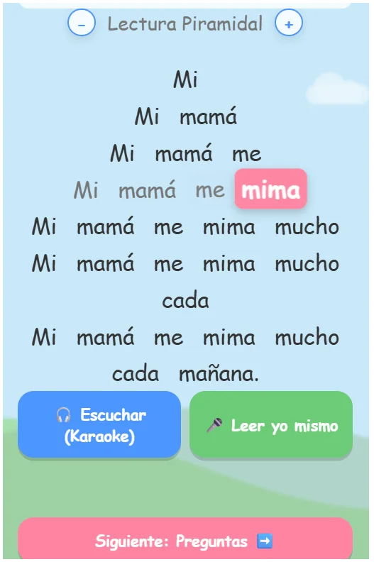 Modo grabación de voz y karaoke